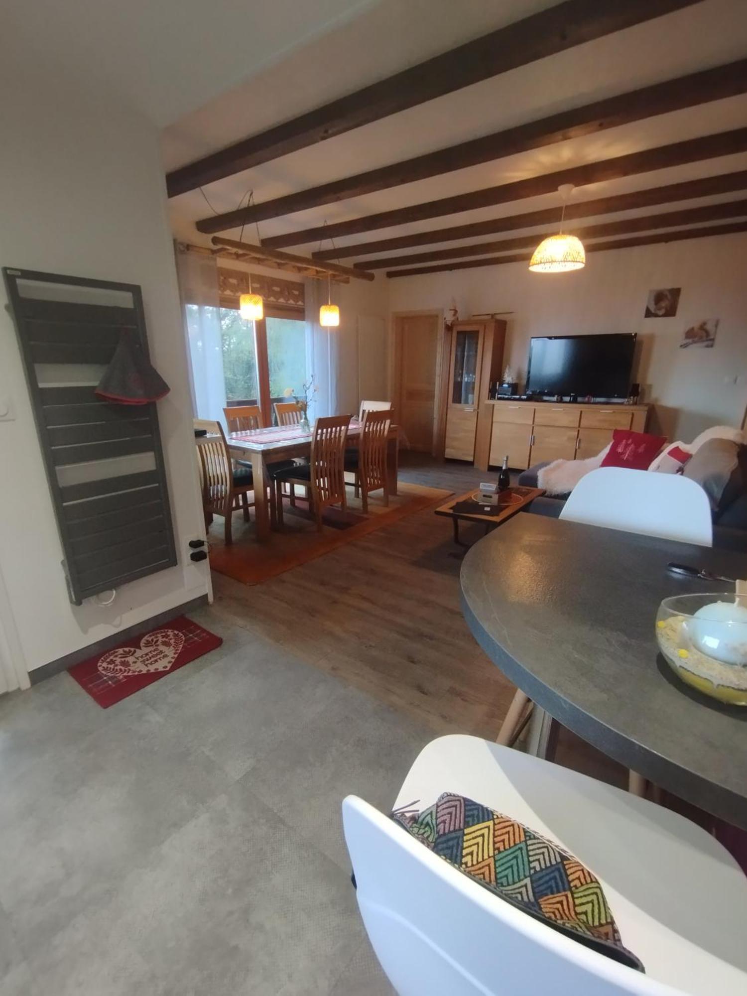 Chalet Au Bois Des Ecureuils Classe Trois Etoiles. Muhlbach-sur-Munster ภายนอก รูปภาพ