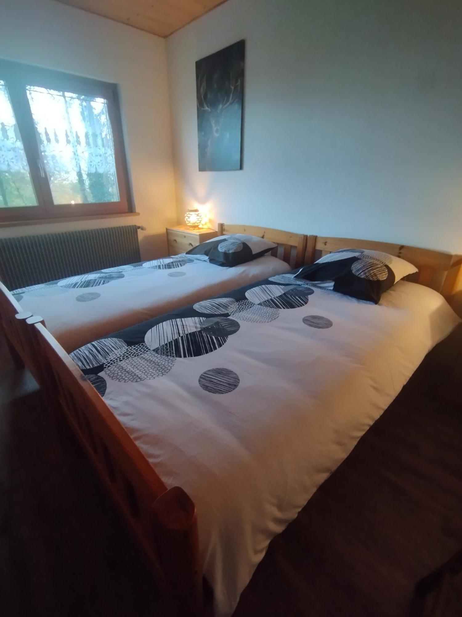 Chalet Au Bois Des Ecureuils Classe Trois Etoiles. Muhlbach-sur-Munster ภายนอก รูปภาพ
